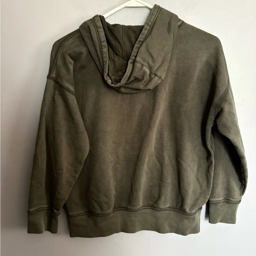 GAP Teen‎ Knit Hoodie Charcoal Grey Soft Loungewear Size L (10) Unisex